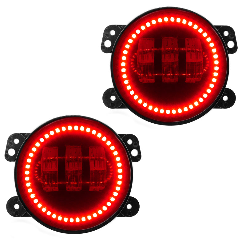 Oracle High Powered LED Fog Lights - Red Fog Lights ORACLE Lighting