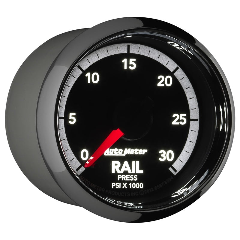 Autometer Factory Match Dodge 6.7L 4th Gen Fuel Rail Pressure Gauge 2-1/16in FSE Gauges AutoMeter