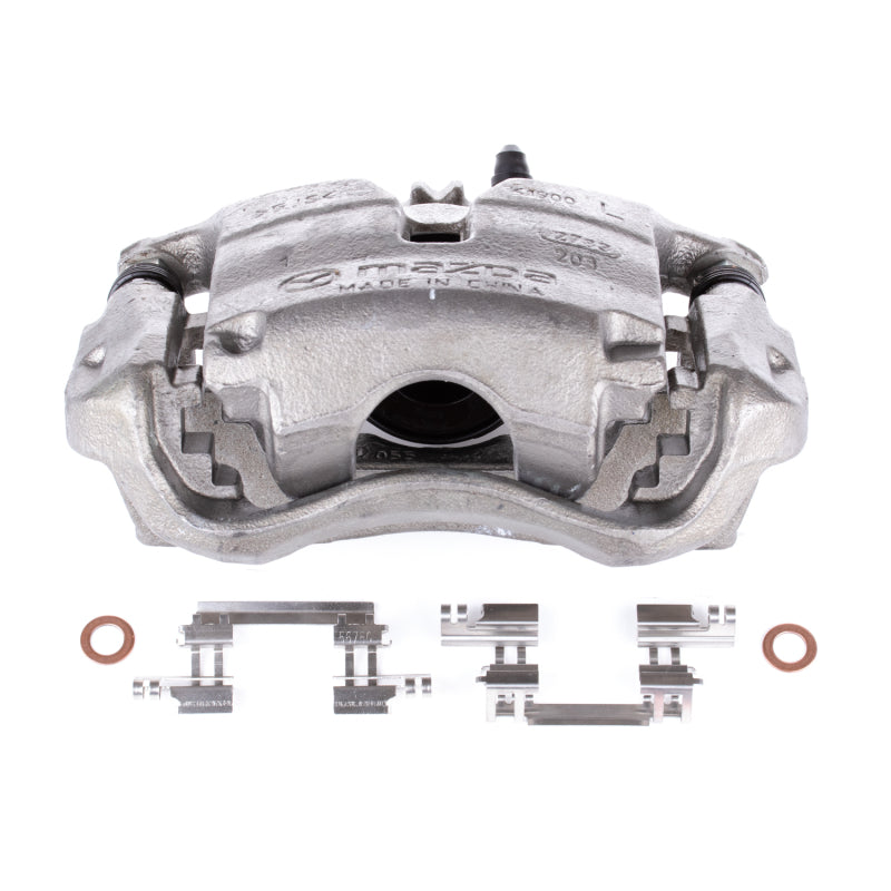 Power Stop 14-18 Mazda 3 Front Left Autospecialty Caliper w/Bracket Brake Calipers - OE PowerStop
