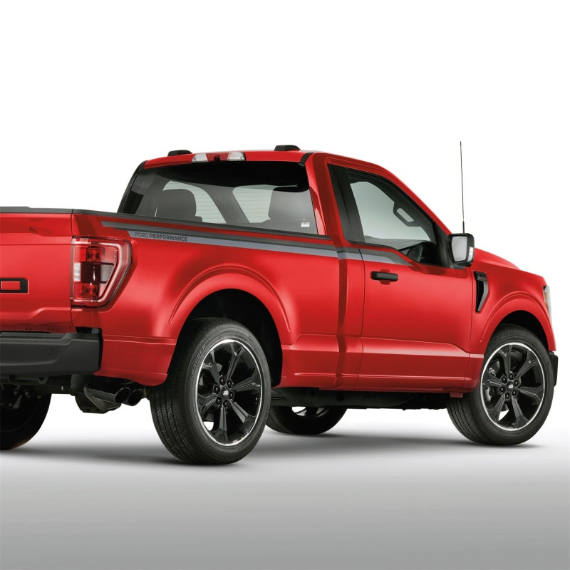 Ford Racing 15-23 F-150 22in Wheel Kit - Black w/Machined Face Wheels - Cast Ford Racing