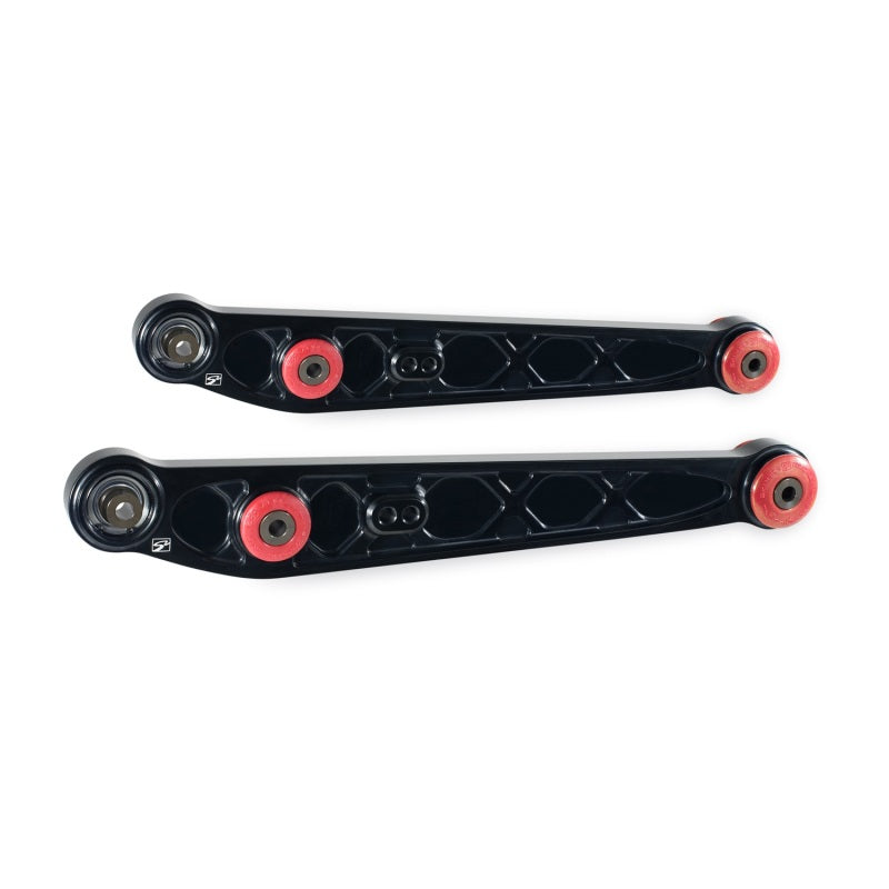 Skunk2 Honda/Acura EK Alpha Series Rear Lower Control Arm Set - Black Control Arms Skunk2 Racing