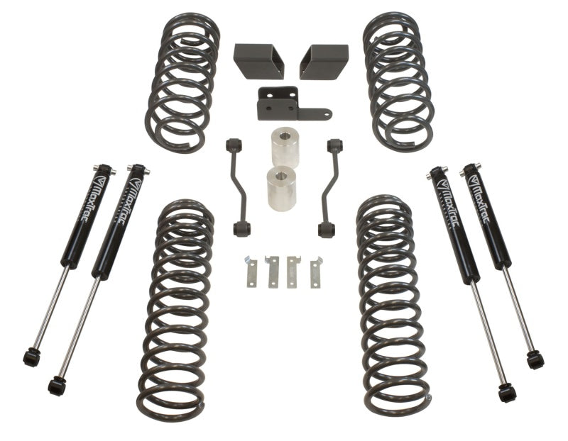 MaxTrac 18-19 Jeep Wrangler JL 3in/3in Coil Lift Kit w/MaxTrac Shocks Lift Kits Maxtrac
