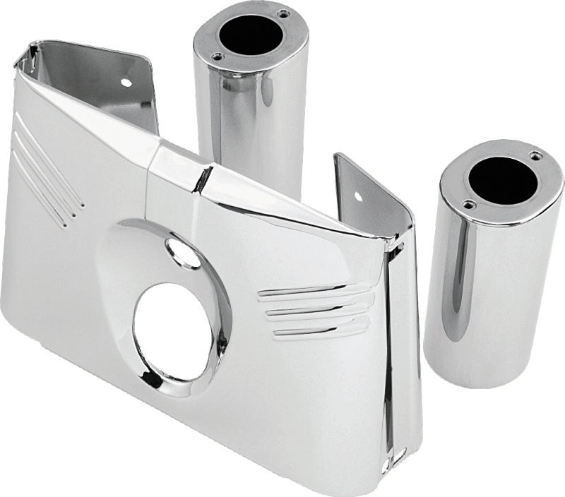Bikers Choice 86-08 FLST Chrome 5 Piece Fork Cover Kit Fork Assemblies Bikers Choice