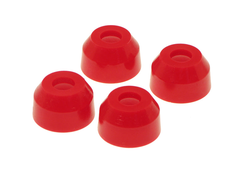Prothane Universal Tie Rod End Boots .590X1.375in - Red (2 pcs) Bushing Kits Prothane