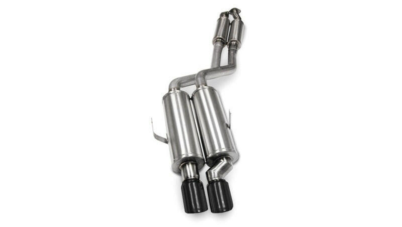 Corsa 1992-1999 BMW 325i/is Coupe E36 Black Sport Cat-Back Exhaust Catback CORSA Performance