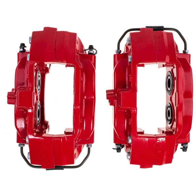Power Stop 09-15 Cadillac CTS Rear Red Caliper - Pair w/o Bracket Brake Calipers - Perf PowerStop