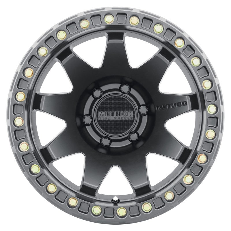 Method MR108 17x9 -44mm Offset 6x5.5 106.25mm CB Matte Black w/BH-H24125-38 Wheel Wheels - Cast Method Wheels