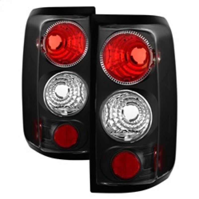 Spyder Ford F150 side 04-08 (Not Fit Heritage & SVT)Euro Tail Lights Blk ALT-YD-FF15004-BK Tail Lights SPYDER