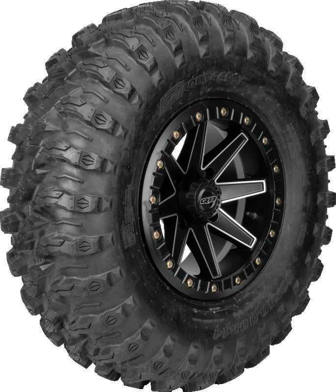 QuadBoss QBT446 Radial Utility Tire - 30x10R14 8Ply Tires - Off Road QuadBoss