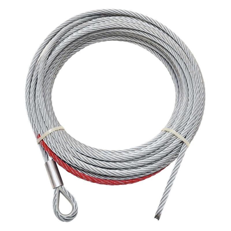 Superwinch Wire Winch Rope 29/64in Dia x 85ft for Talon 14/18K Tiger Shark 18K Winch Accessories Superwinch