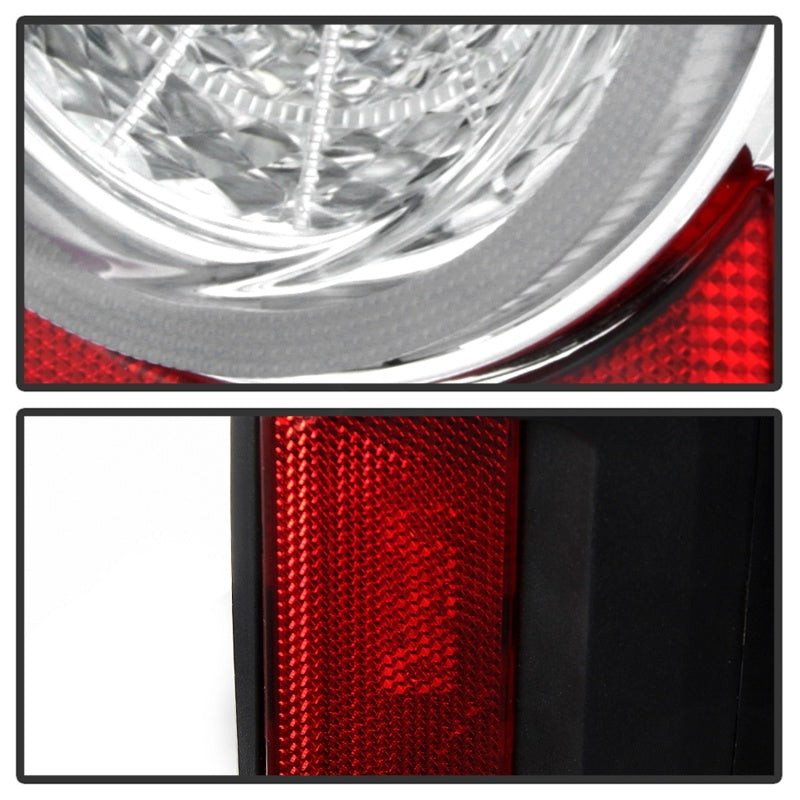 Spyder 19-20 Jeep Wrangler - Full LED Tail Lights - Seq Turn Signal - Chrome ALT-YD-JW19-SEQ-C Tail Lights SPYDER