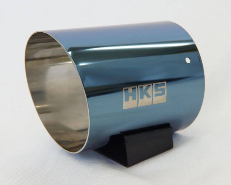 HKS Hi-Power SPEC-L Tail Tip Cover 94mm 118A-L Blue-SUS Tip Catback HKS