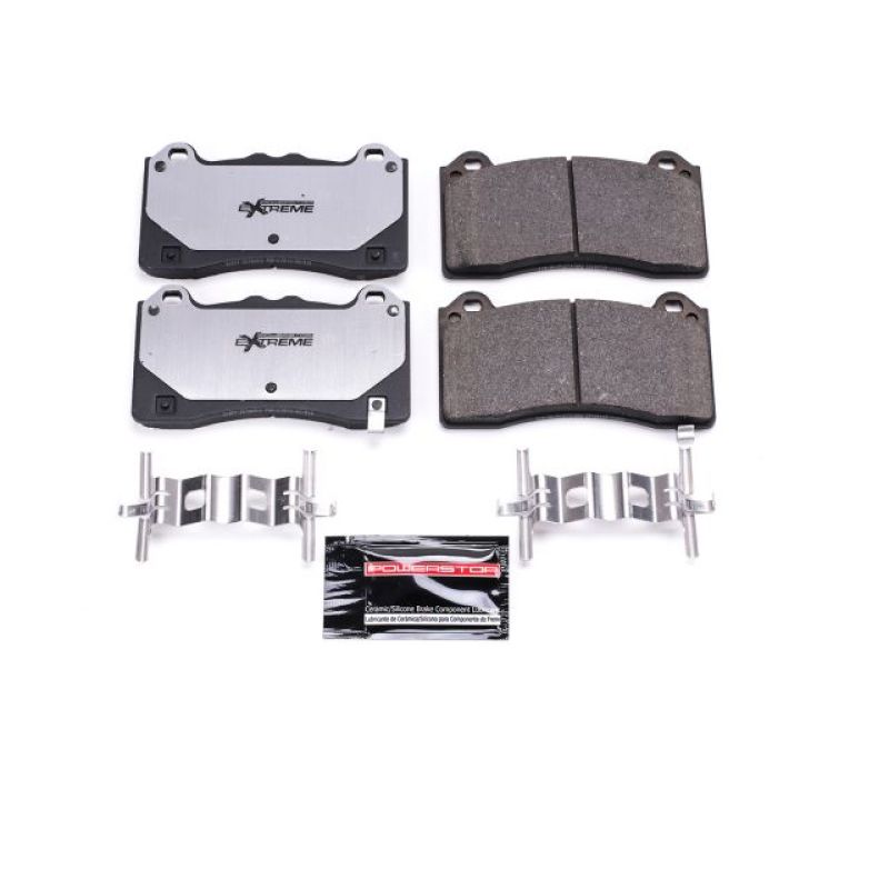 Power Stop 16-18 Ford Focus Front Z26 Extreme Street Brake Pads w/Hardware Brake Pads - Performance PowerStop