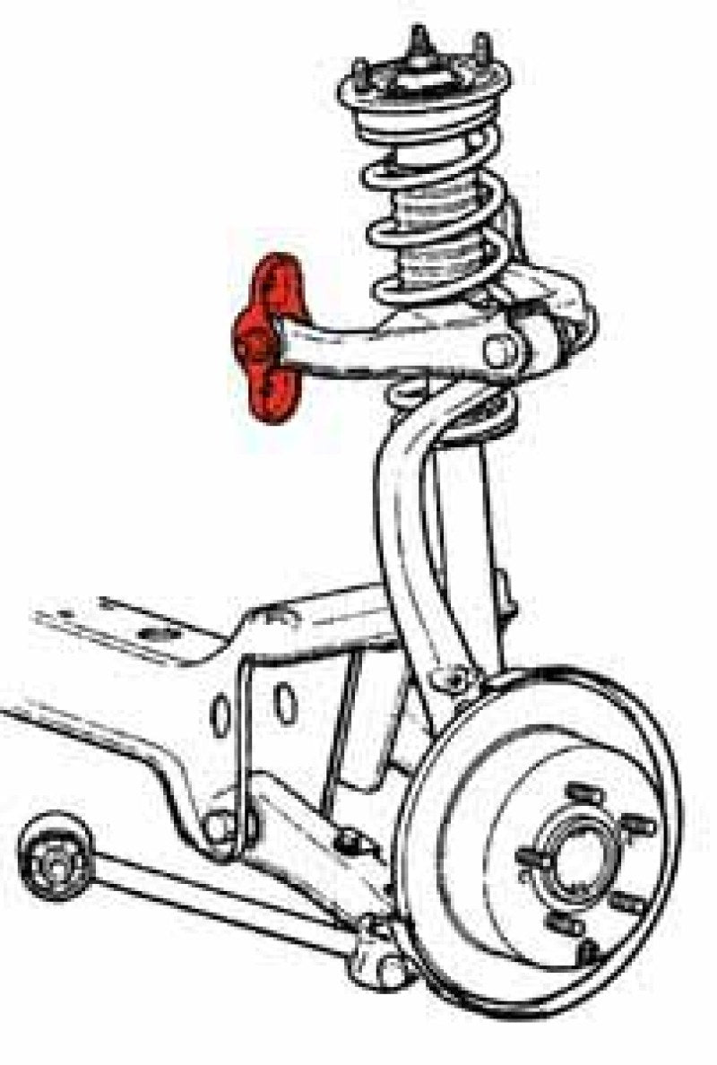 SPC Performance 95-05 Mitsubishi Eclipse/95-06 Chrysler Sebring Rear Camber Kit w/Spacers Camber Kits SPC Performance