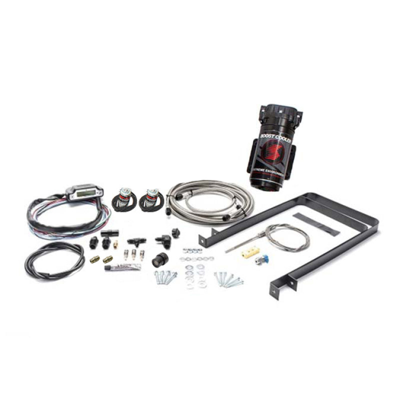 Snow Performance 94-17 Ford Stg 3 Boost Cooler Water Injection Kit (w/SS Braided Line/4AN) w/o Tank Water Meth Kits Snow Performance