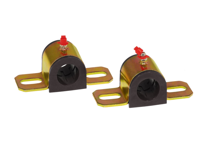 Prothane Universal Greasable Sway Bar Bushings - 1 1/16in - Type B Bracket - Black Sway Bar Bushings Prothane