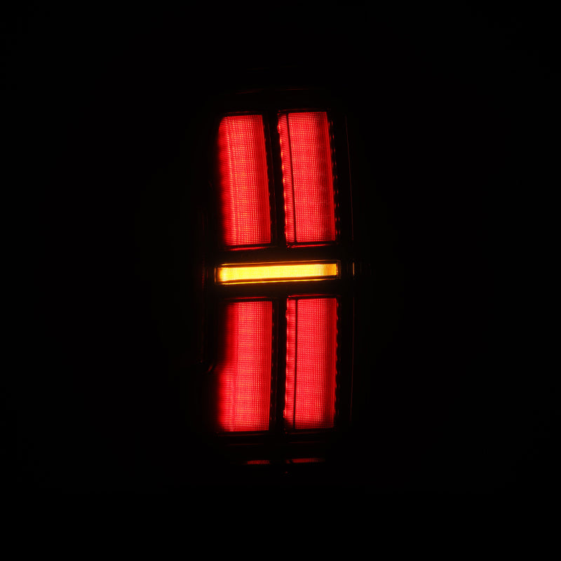 AlphaRex 05-15 Toyota Tacoma NOVA Prismatic LED Tail Lights - Alpha-Black Tail Lights AlphaRex