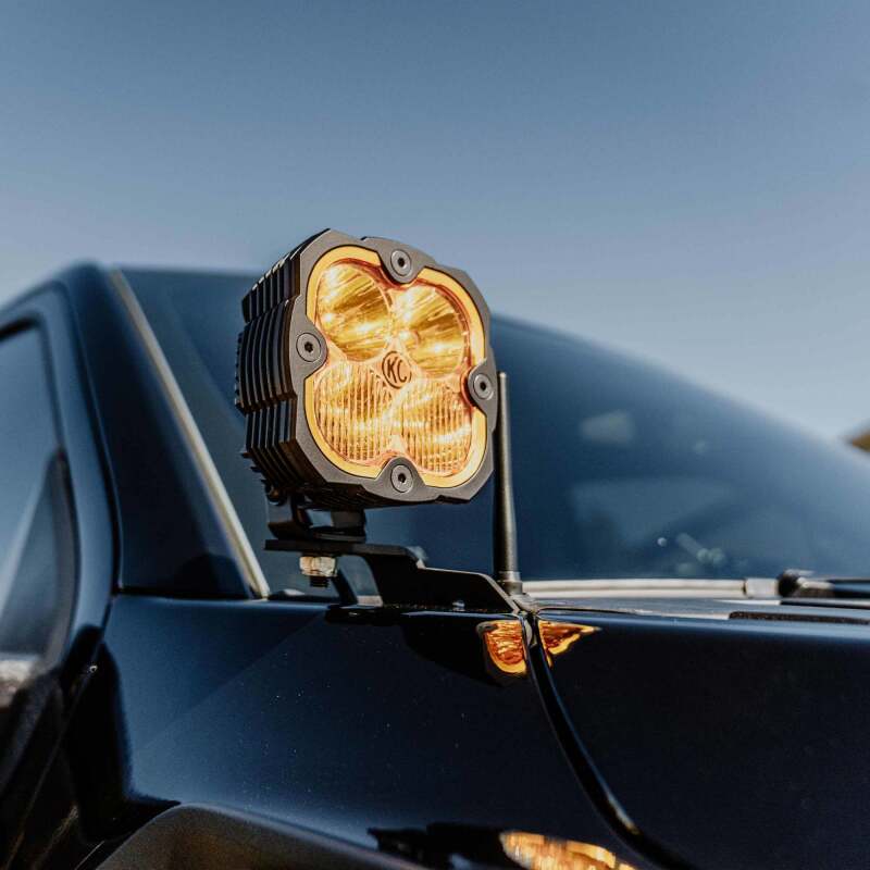 KC HiLiTES 2021+ Ford F150/Raptor/Lightning Gen 3 Pillar / Ditch Bracket Set Light Mounts KC HiLiTES