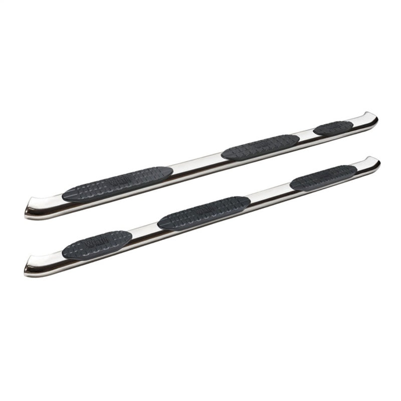Westin 2019 Ram 1500 Crew Cab PRO TRAXX 5 W2W Oval Nerf Step Bars - Stainless Steel Nerf Bars Westin