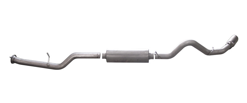 Gibson 07-09 GMC Sierra 2500 HD SLE 6.0L 3.5in Cat-Back Single Exhaust - Stainless Catback Gibson