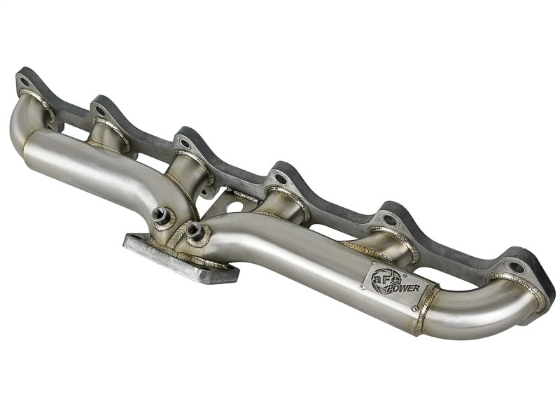 aFe Twisted Steel Header Turbo Manifold (T3) 98.5-02 Dodge Diesel Trucks L6 5.9L (td) Headers & Manifolds aFe