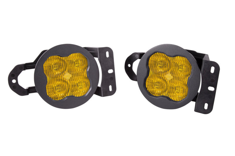 Diode Dynamics SS3 Pro Type MS Kit ABL - Yellow SAE Fog Light Accessories and Wiring Diode Dynamics