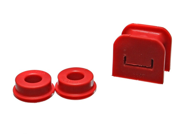 Energy Suspension 05-07 Ford Mustang Red Manual Transmission Shifter Stabilizer Bushing Set Shifter Bushings Energy Suspension