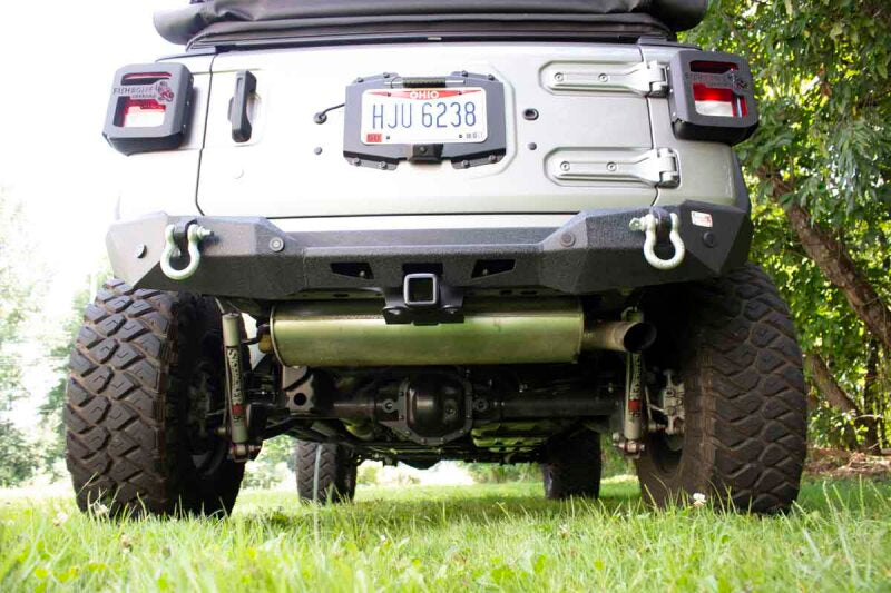 Fishbone Offroad 2018+ Jeep Wrangler JL Mako Rear Bumper Bumpers - Steel Fishbone Offroad