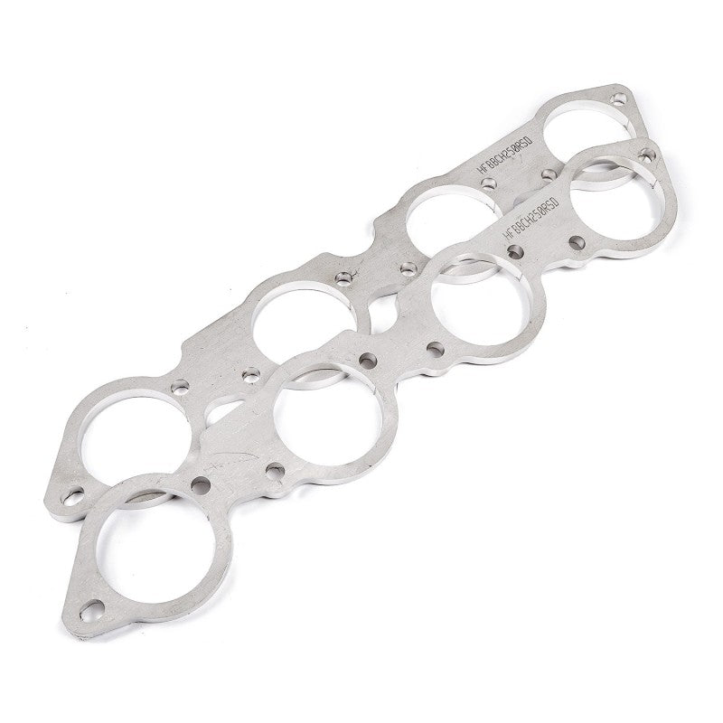 Stainless Works BBC Round Port 304SS Exhaust Flanges 2-3/8in Primaries (Raised Port Heads Only) Flanges Stainless Works