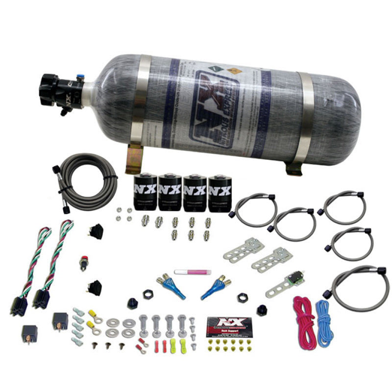Nitrous Express Dodge EFI Dual Stage Nitrous Kit (50-150HP x 2) w/Composite Bottle Nitrous Systems Nitrous Express