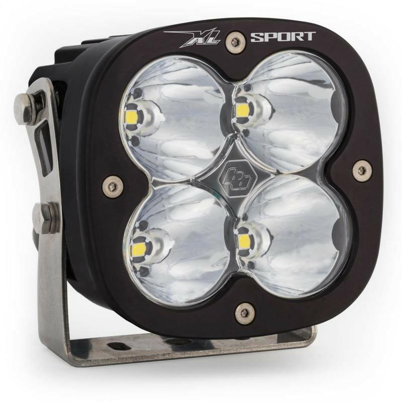 Baja Designs XL Sport High Speed Spot LED Light Pods - Clear Light Bars & Cubes Baja Designs