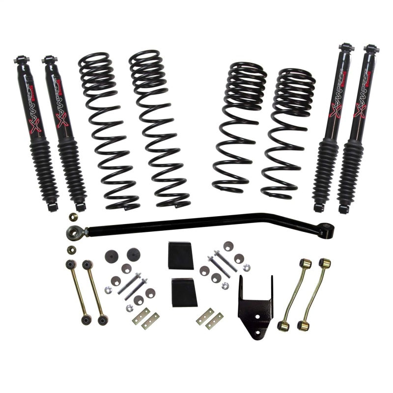 Skyjacker 21-23 Jeep Wrangler JL Rubicon 4XE 4 Dr LT 3.75in Coil Sys w/ Black MAX Shocks Lift Kits Skyjacker