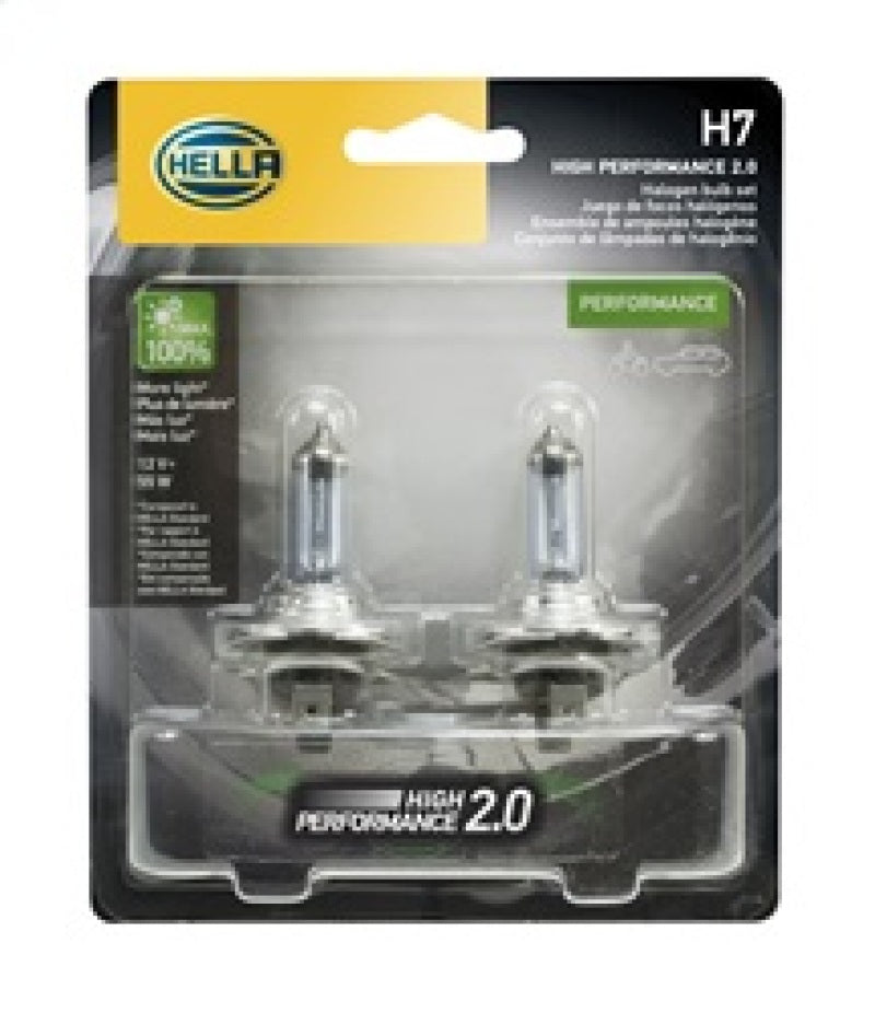 Hella H7 12V 55W PX26D HP 2.0 Halogen Bulbs Bulbs Hella