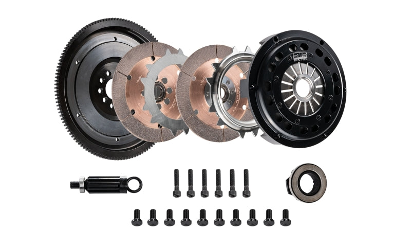DKM Clutch VW Corrado/GTI (2.8L VR6) Twin Disc MR Clutch Kit w/Flywheel (650 ft/lbs Torque) Clutch Kits - Multi DKM Clutch