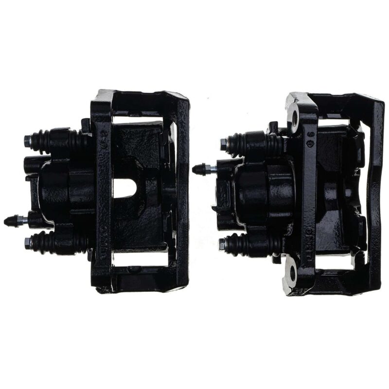 Power Stop 11-18 Ram 1500 Rear Black Calipers - Pair (w/Bracket) Brake Calipers - Perf PowerStop