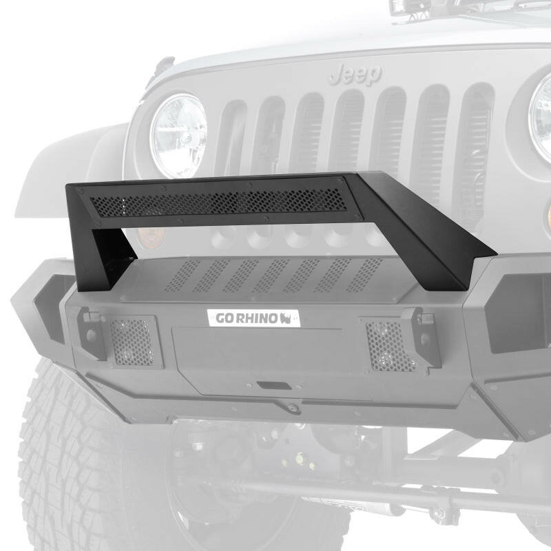 Go Rhino 07-20 Jeep Wrangler JL/JLU/JK/JKU/Gladiator JT Trailline 20 Light Mount Bar Bumpers - Steel Go Rhino