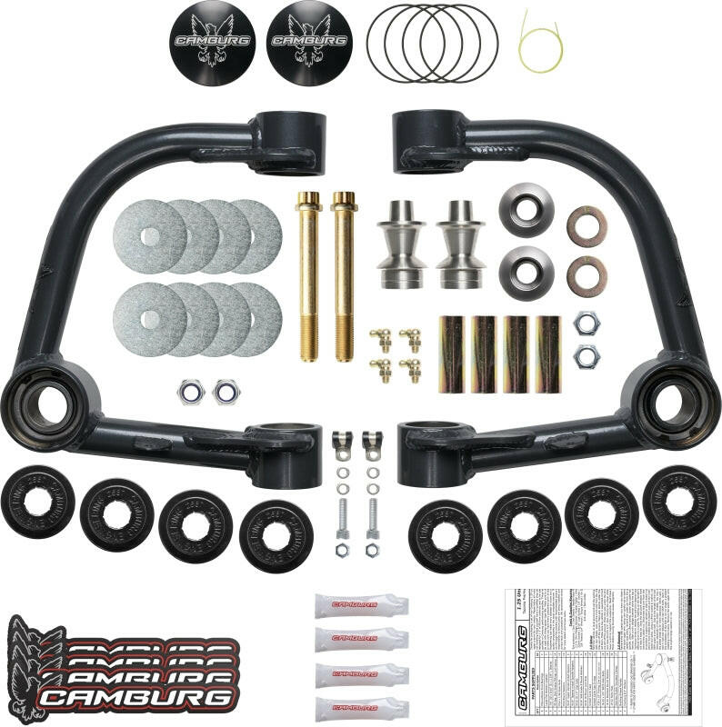 Camburg Toyota Tacoma Pre/4WD 05-23 / 4-Runner 03-23 / FJ 07-14 1.25in Uniball Upper Arms w/ covers Suspension Arms & Components Camburg