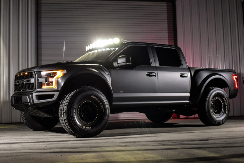 KC HiLiTES 17-18 Ford Raptor 57in. Pro6 Gravity LED 9-Light 180w Combo Beam Overhead Light Bar Sys Light Bars & Cubes KC HiLiTES