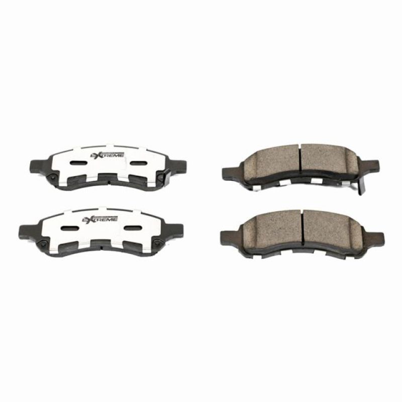 Power Stop 06-07 Buick Rainier Front Z26 Extreme Street Brake Pads w/Hardware Brake Pads - Performance PowerStop