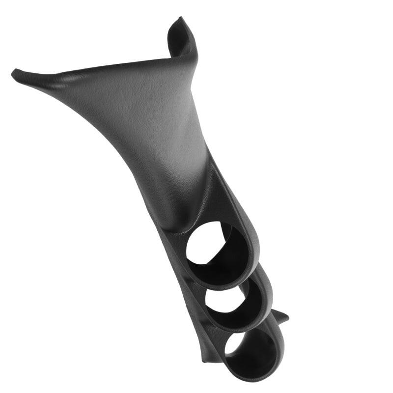 Autometer 00-04 Mazda Protege Black 52mm Triple Pillar Gauge Pods AutoMeter