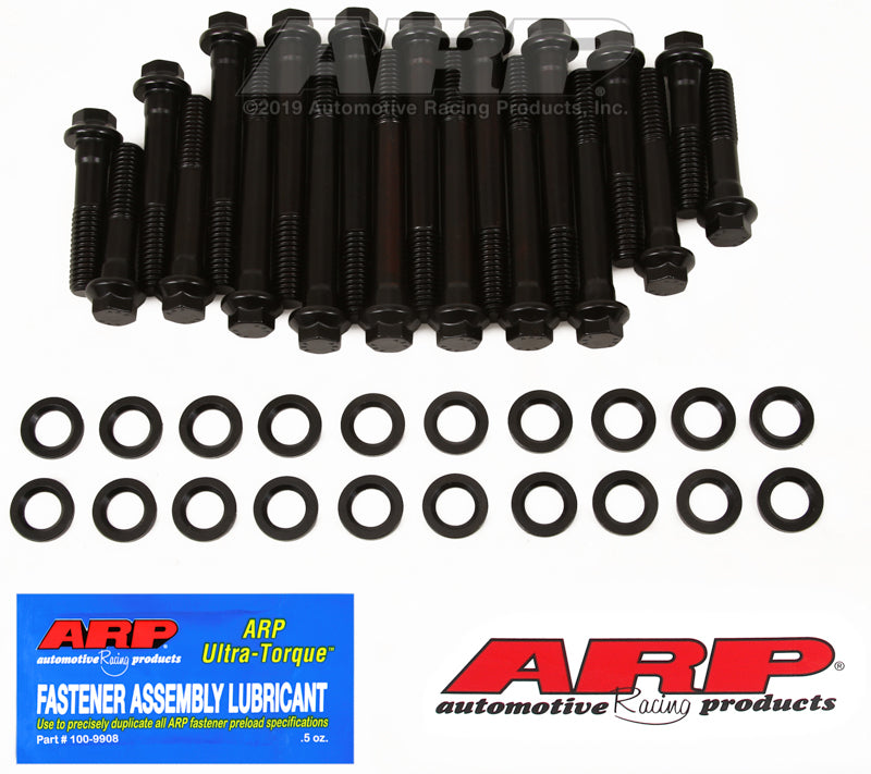 ARP Pontiac, w/Edelbrock heads, head bolt kit Head Stud & Bolt Kits ARP