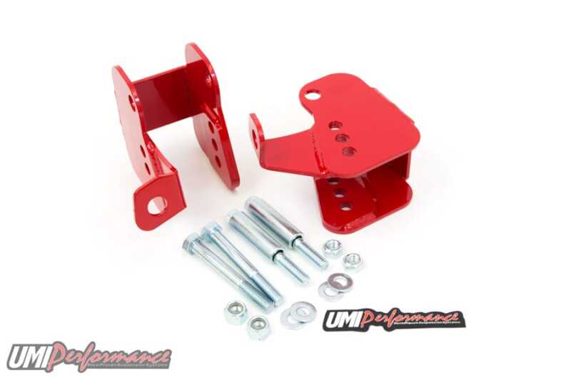 UMI Performance 82-02 GM F-Body Lower Control Arm Relocation Brackets - Bolt-In Suspension Arms & Components UMI Performance