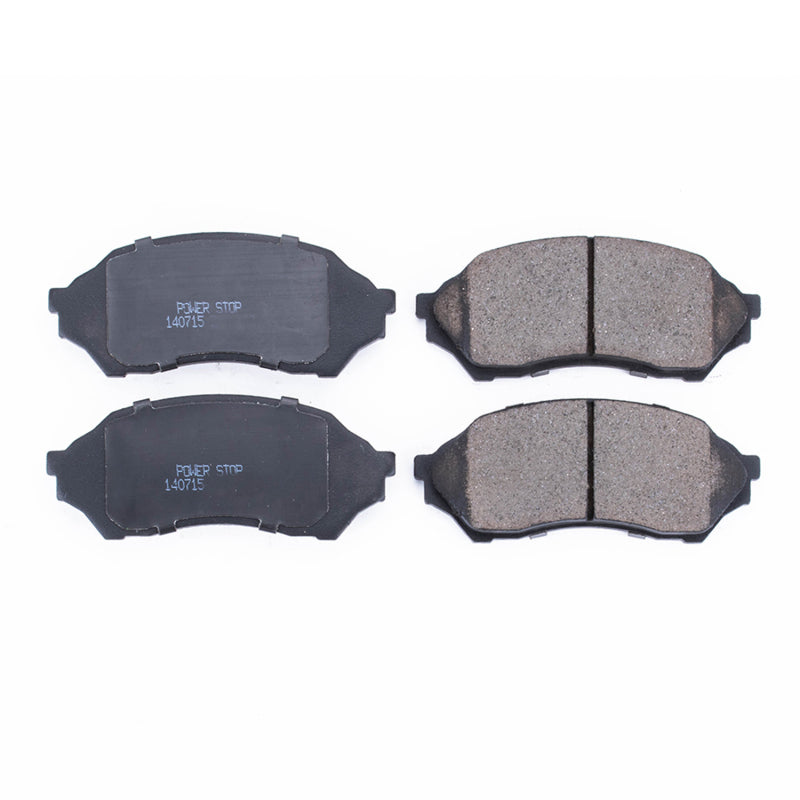 Power Stop 99-01 Mazda Protege Front Z16 Evolution Ceramic Brake Pads Brake Pads - OE PowerStop