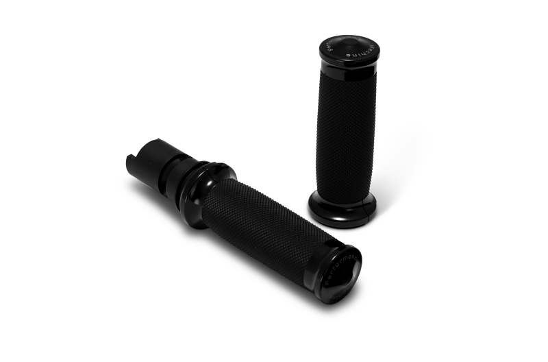 Performance Machine 24-25 Touring, 2025 Softail TBW Contour Handle Grip Set - Black Grips Performance Machine