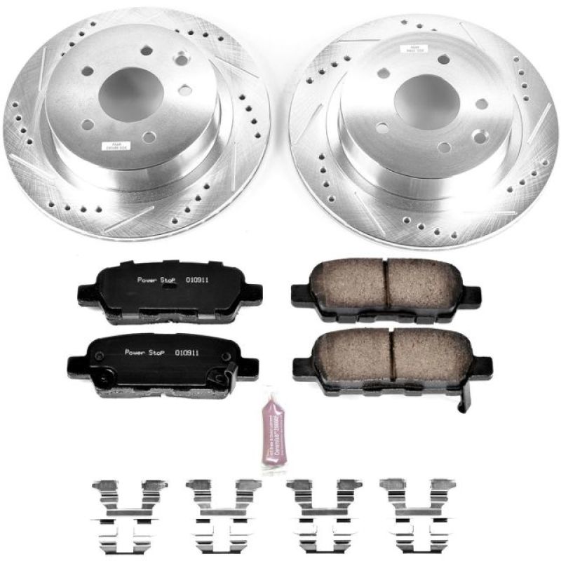 Power Stop 14-17 Nissan Juke Rear Z23 Evolution Sport Brake Kit Brake Kits - Performance D&S PowerStop