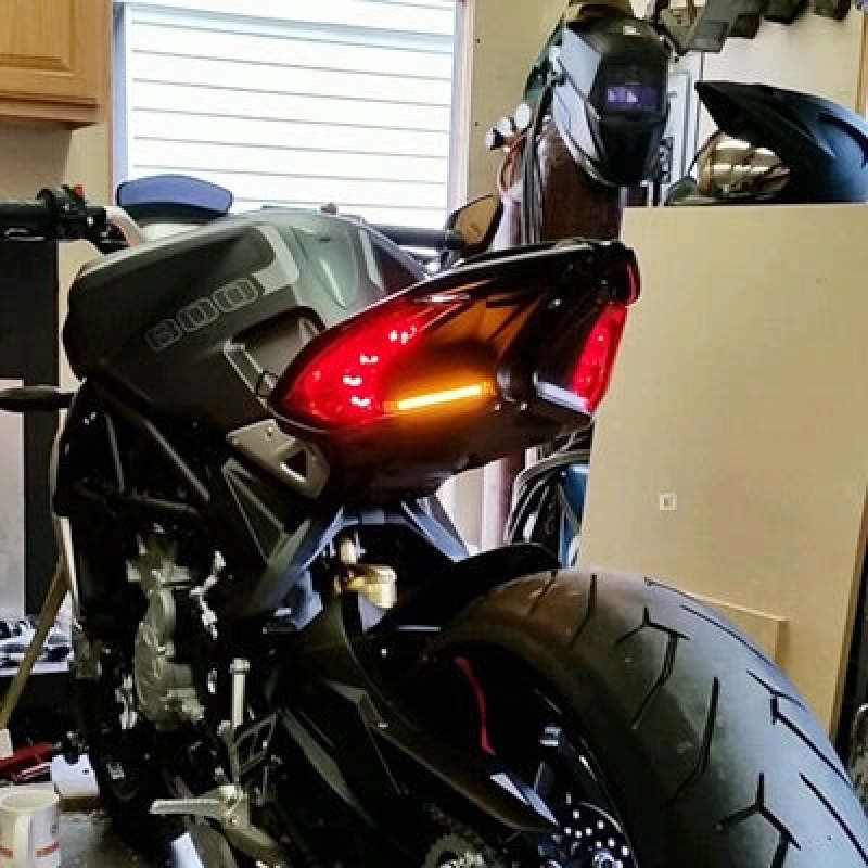 New Rage Cycles 15-18 MV Agusta Dragster 800 Rear Turn Signals Lights Corner New Rage Cycles