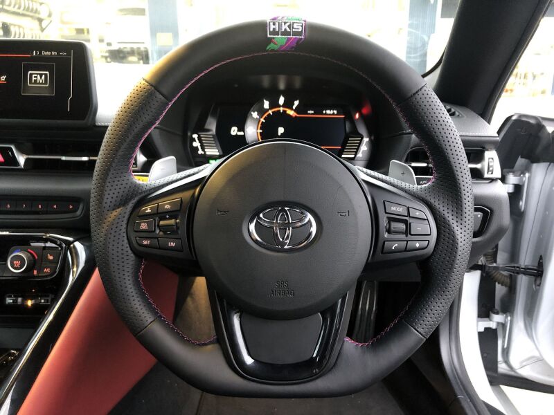 HKS GR Supra Replacement Steering Wheel A90 Steering Wheels HKS