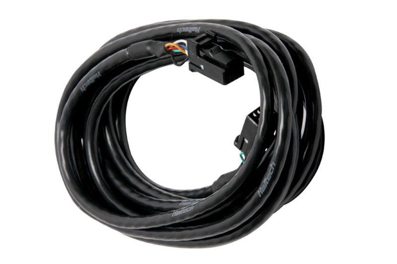 Haltech CAN Cable 8 Pin Black Tyco to 8 Pin Black Tyco 1800mm (72in) Wiring Connectors Haltech