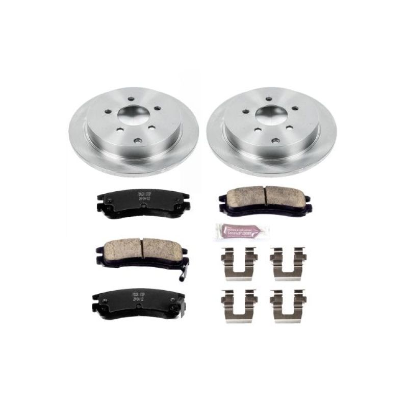 Power Stop 02-07 Buick Rendezvous Rear Autospecialty Brake Kit Brake Kits - OE PowerStop