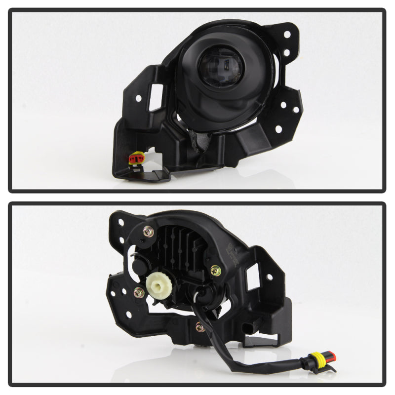 Spyder 17-18 Mazda 3 OEM Style Full LED Fog Light w/Switch - Clear (FL-MM32017-LED-C) Fog Lights SPYDER